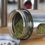 4 Piece Silver Stainless Steel Canister Set With Glass Windows