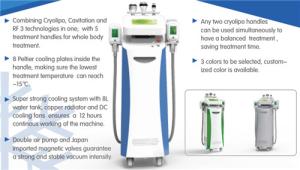 Wholesale vertical cryo cryolipolysis fat freezing machine from china suppliers