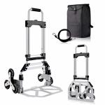 Folding Hand Truck Dolly, 264 Lb Capacity Heavy-Duty Luggage Trolley Cart