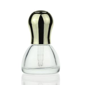 Wholesale White Clear Oval Small Glass Dropper Bottles 20ml For Skin Care Serum from china suppliers