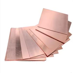 Wholesale C10200 Copper Sheet 99.95% Purity Oxygen Free Copper Plate For High Vacuum Systems from china suppliers