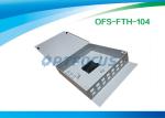 4 Core 2 Holes Cable Ports Termination Box Fiber 0.25 kg Φ5 Φ10 Wall Type