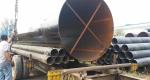 Hot Rolled SAWL SSAW Steel Pipe Length Customized For Natural Gas And Oil