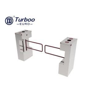 Wholesale SUS304 Airport Waist Height Turnstiles 24V Infrared anti clamp from china suppliers