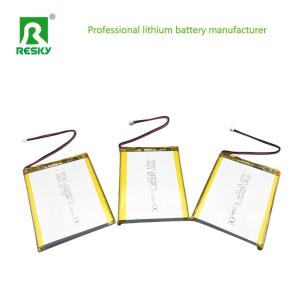 China Smart Phone Lithium Polymer Battery Cell 7.4V 505573 2S 2500mAh on sale