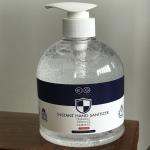Transparent 500ml Antibacterial Hand Sanitizer , Disposable No Wash Hand
