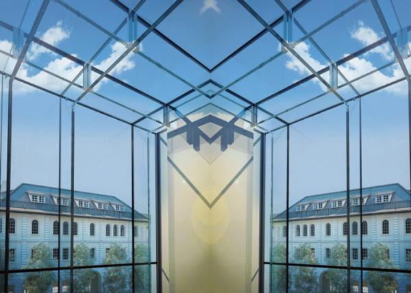 Shopping Mall Stainless Steel Curtain Wall Strong Earthquake Resistance