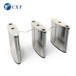 Airport Flap Barrier Gate 550mm Passage Width 201 Stainless Steel For Outdoor