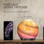 Glass PP 200ml 46ml/H Cool Mist Aroma Diffuser 12W