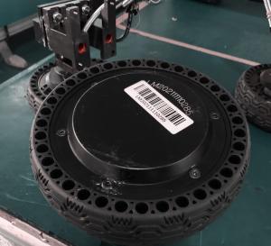 China Mute Hub Robot Motor Wheel Hotel Service Robot Replacement Parts on sale