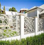 Decoration Powder Coating Garden Fence Security Fence 2-10mm Laser Cut