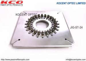 Wholesale ST PC Optical Fiber Connector Grinding Jig / Fiber Optic Connector Polishing Fixture from china suppliers