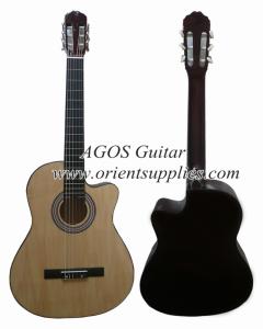 Wholesale 39inch Cutaway Basswood guitar Classical guitar Wooden guitar promotion CG3910C from china suppliers