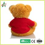 28cm T Shirt Plush Teddy Bear for Holiday Gift Baby Toys