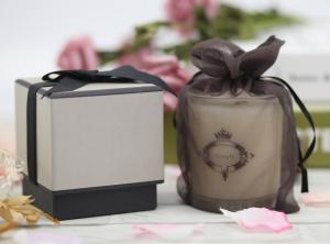 Wholesale Color Painting Home Scented Candles Air Fresh With Ribbon Gift Box from china suppliers