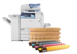 Wholesale MP C4000 / 4500 Ricoh Color Toner , Ricoh Printer Cartridge For Lanier Devices from china suppliers