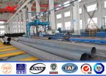69kv 12m Transmission Line Electrical Steel Utility Poles For Steel Pole Tower