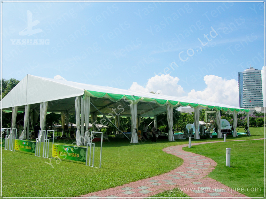 Transparent Roof PVC Fabric clear canopy tent for Luxury Wedding Party