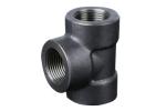 DN15 Carbon Forged Steel Threaded Tee Fittings