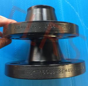 Wholesale Forged Carbon Steel Welding Neck Flange Raised Face ASME B16.5 / EN1092-1 from china suppliers