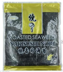 Wholesale A B C Grade Dark Green Yaki Sushi Nori Gold Silver Wrap Food Use from china suppliers