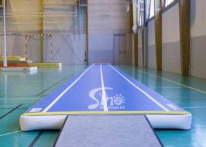 Wholesale Custom Size Airtight Indoor Blow Up Gymnastics Inflatable Air Tumble Track Made Of Drop Stitch Fabric FOR SALE from china suppliers