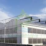UV Resistant PE Film Commercial Poly Tunnel Greenhouse For Tropical Climate