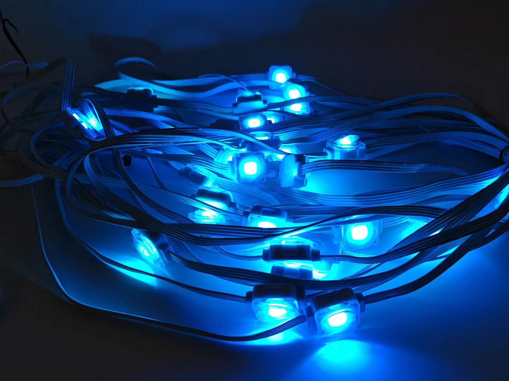 1.5w 12v colorful upgraded smart 25mm outdoor Christmas decorative string lights