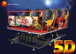 Popular Electric 5D Movie Theater 5D Driving Simulator 2-100 Seats