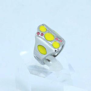Wholesale FAshion 316L Stainless Steel Ring With Enamel LRX190 from china suppliers