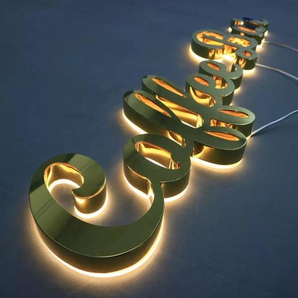 28C Waterproof Led Advertising Letters Signage for Custom Business Outdoor