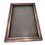 Yellow Bronze Stainless Steel Decorative Wire Mesh AISI 201 304 316 Architectura