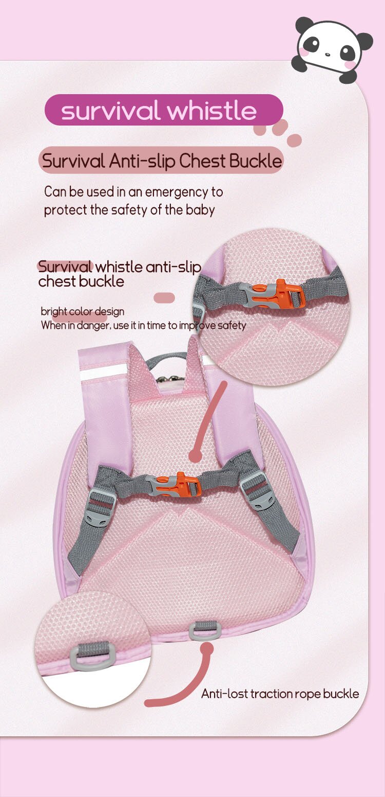 Panda Kindergarten Cute Preschool Backpacks Toddlers Personalised Childrens Backpack