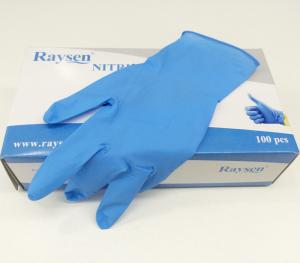 Wholesale Food Contact Nitrile Powder Free Gloves Puncture - Resistant For Cleaning from china suppliers