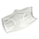 Foldable Disposable Non Woven Face Mask Anti Pollution Dust Mask Non Toxic