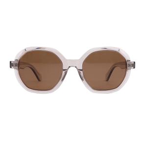 Wholesale Women'S Round Acetate Sunglasses Polarized Customize Logo Anti Glare from china suppliers