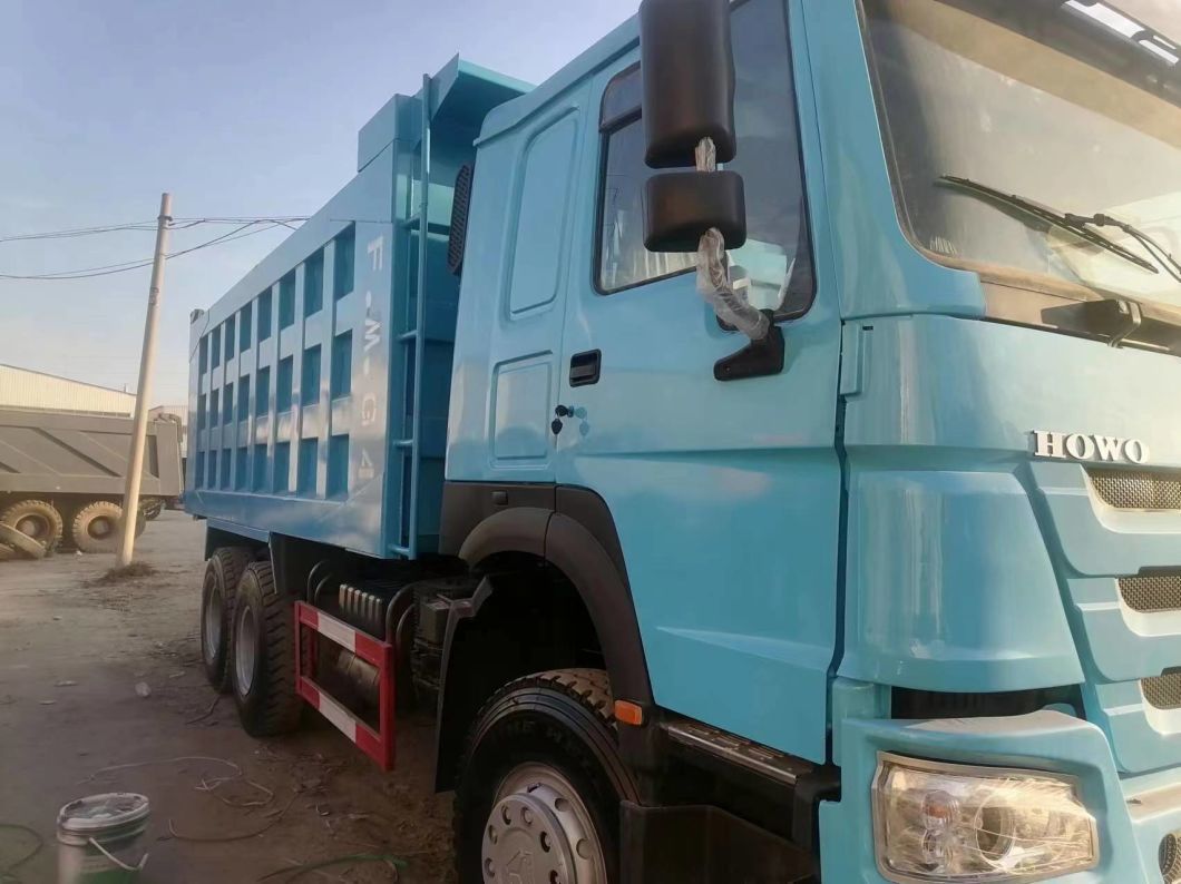 HOWO 6X4 16 20 Cubicmeter 10 Wheelmining Dump Truck Used Diesel Engine Tipper Truck Sale