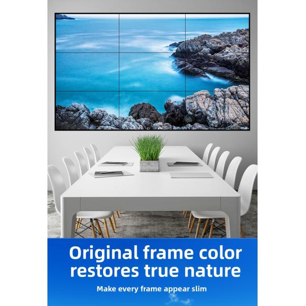 2k Display Indoor LCD Video Splicing Screen 55 Inch Ultra Narrow Bezel Multi Screen LCD Video Wall