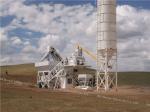 Stationary Type Concrete Mixing Plant For Bridge Construction Sites