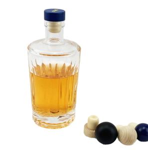 Wholesale Acceptable Customer's Logo Unique Style 750ml Whiskey Glass Bottle for Beverages from china suppliers
