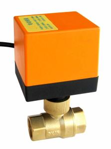 Wholesale 2 Way DN15 Electric Ball Valve Motor Operated For Cool / Heat Water System , 230VAC Power from china suppliers