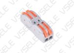 Fast Wiring Quick Wire Connectors Tinned Copper Contact Materal Industrial