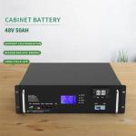 Lifepo4 Cabinet Battery 48V 2.4KWH 50AH Warehouse Lithium Ion Battery Pack