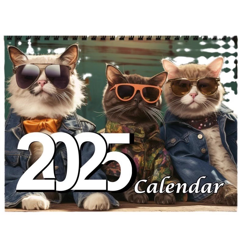 Full Color Personalized Calendar Printing Highlighting Major US Holidays