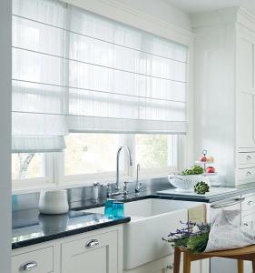 China Translucent Roman Blinds Shade Fabric Roman Blinds Parts In Stock Items on sale