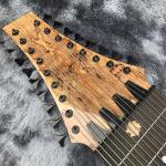 Grand 17 strings bass guitar mahogany body neck rosewood fingerboard wireless