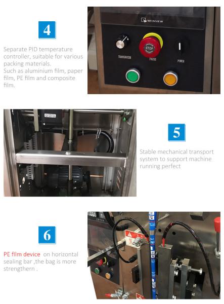 CE Small Sachets Automatic Rice Spices Powder Coffee Packing Machine Tea Bag