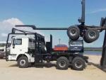 430Hp Wood Logging Truck SHACMAN F3000 6x4 10wheels Lumber Delivery Truck