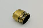 Round End Tip Casket Accessories ZA06 Brass Plating And High Polishing