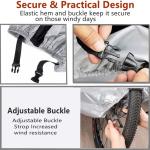 Bike Covers, Outdoor Waterproof Bicycle Covers With Lock Hole For Mountain Road